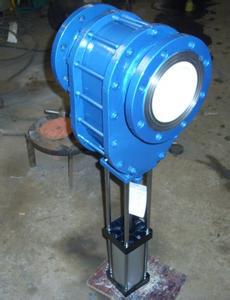 双闸气动耐磨陶瓷出料阀